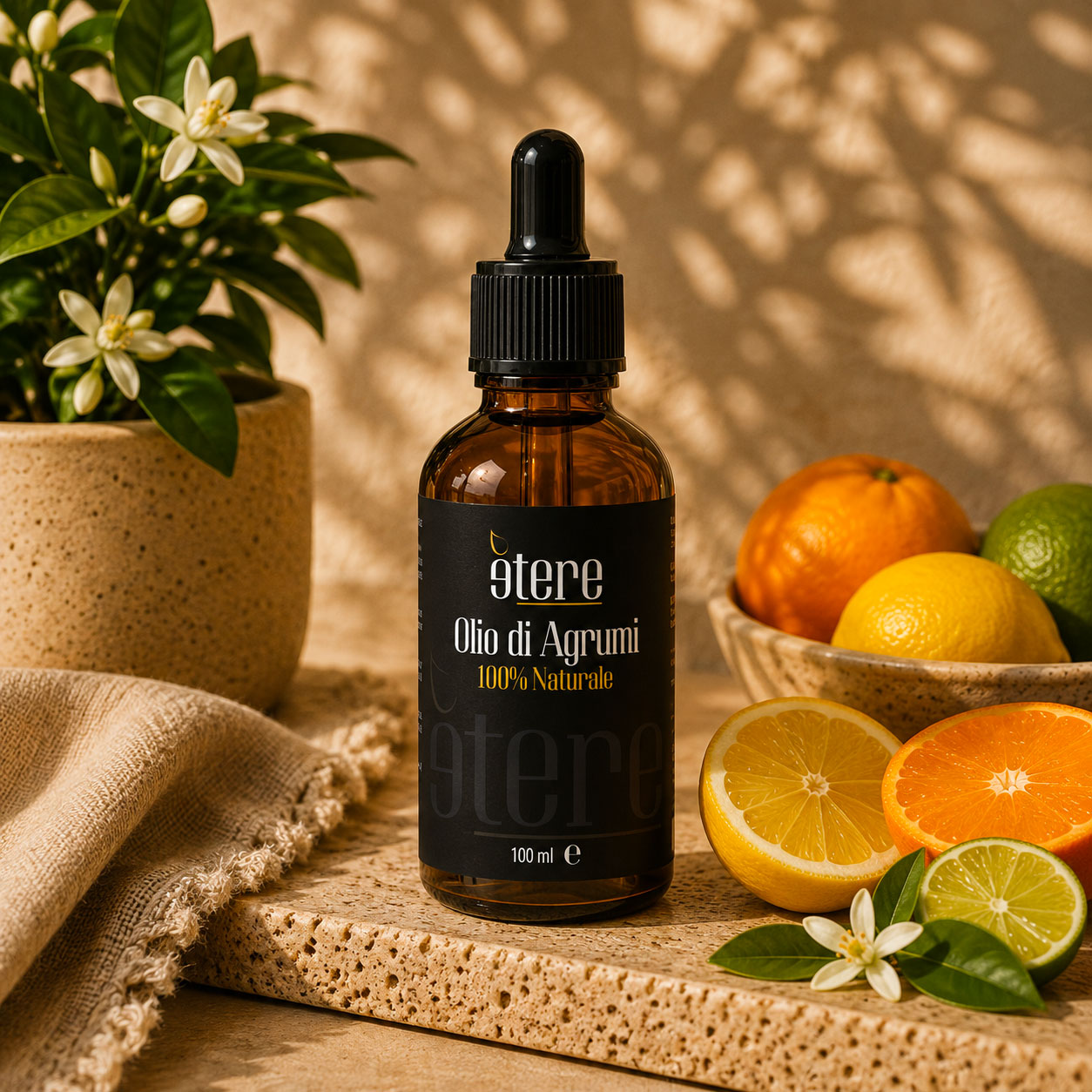 Olio vegetale di agrumi - 100 ml